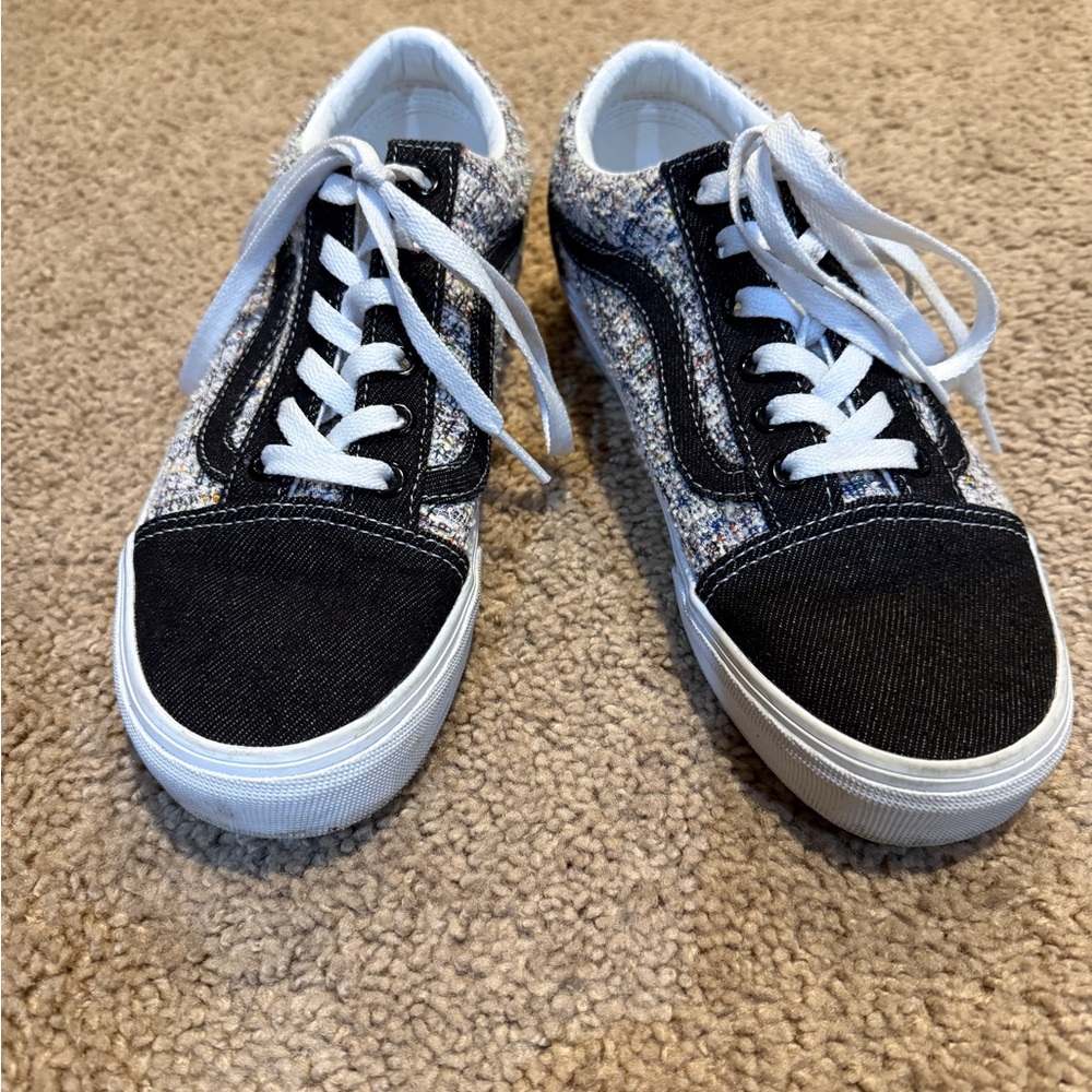 Gay Pride rainbow tweed women’s sneakers 🏳️‍🌈🏳️‍⚧️
